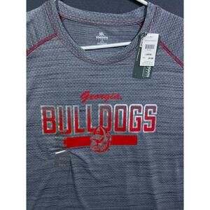 Georgia Bulldogs LA Knights Shirt Men's Large Gray Champion Graphic UGA Dawgs